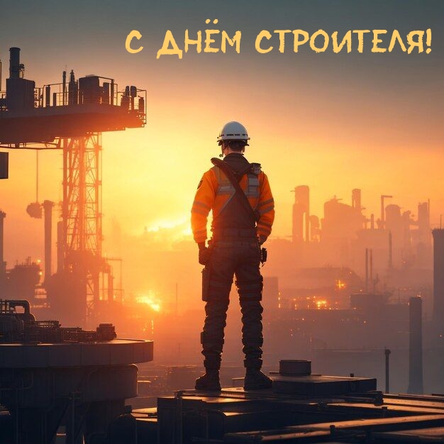 С днём строителя!