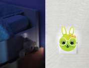 Светильник светодиодный NL-241 &quot;Зайцы очкарики&quot; ночник с выкл. 220В Camelion 13816