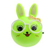 Светильник светодиодный NL-241 &quot;Зайцы очкарики&quot; ночник с выкл. 220В Camelion 13816