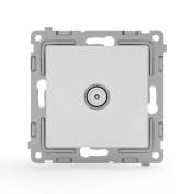 Розетка TV оконечная СП Pixel 1DB механизм бел. TOKOV ELECTRIC TKE-PX-A1O-C01