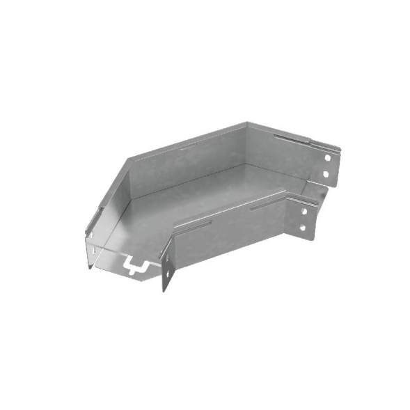 Угол для лотка горизонтальный 90град. 100х80 сталь 1мм &quot;ПЛЮС&quot; GLplus90-80-100 КМ PL0433