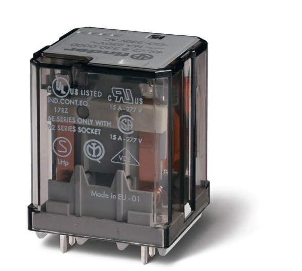 Реле силовое электромеханич. монтаж на печатную плату 3NO 16А AgCdO (зазор &gt;/=3мм) 12В DC RTI FINDER 622390120300