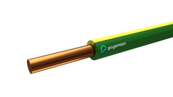 Провод ПуВнг(А)-LS 1х2.5 Ж/З 450/750В (бухта) (м) РЭК-PRYSMIAN 0601050301