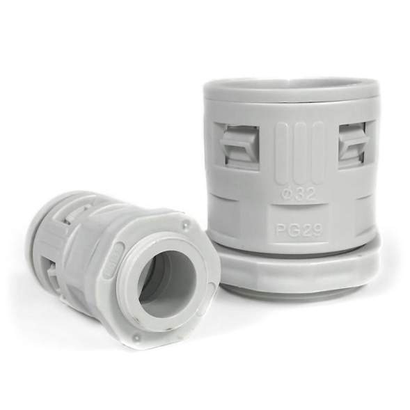 Муфта вводная для гофрированных труб ВМ-ГТ d16мм сер. Промрукав PR08.3268