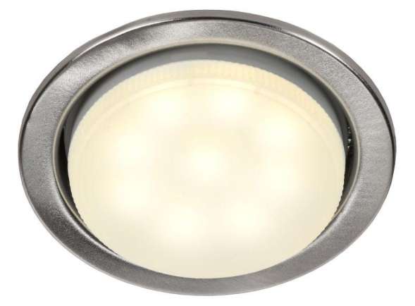 Светильник GX53 точечный встраив. матов. хром. IEK LUVB0-GX53-1-K27