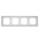 Рамка 4-м Pixel универс. бел. TOKOV ELECTRIC TKE-PX-RM4-C01