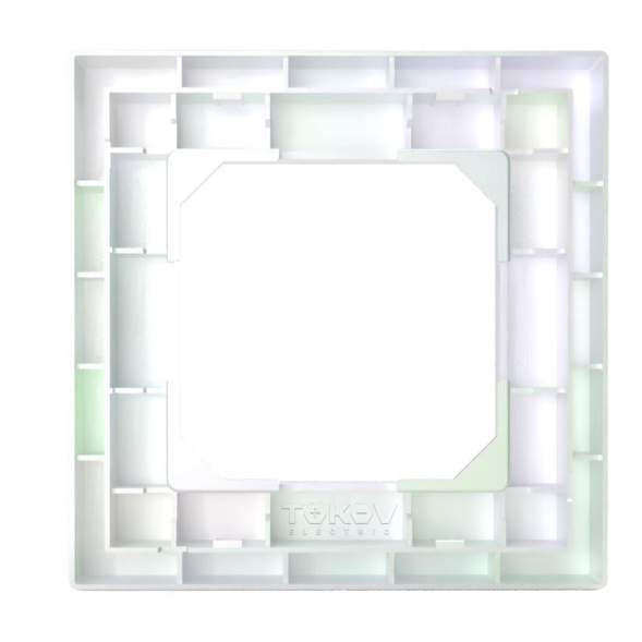 Рамка 1-м Pixel перламутр. TOKOV ELECTRIC TKE-PX-RM1-C04