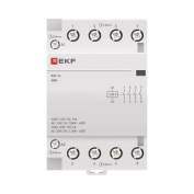 Контактор модульный КМ 16А 4NО (3 мод.) EKF km-3-16-40
