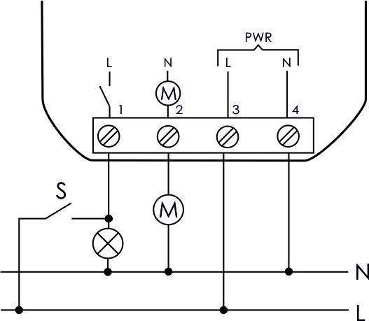 Реле времени PO-406 8А 230В 1НО IP20 задержка выключ./управ. контактом монтаж в коробку d-60мм F&amp;F EA02.001.019