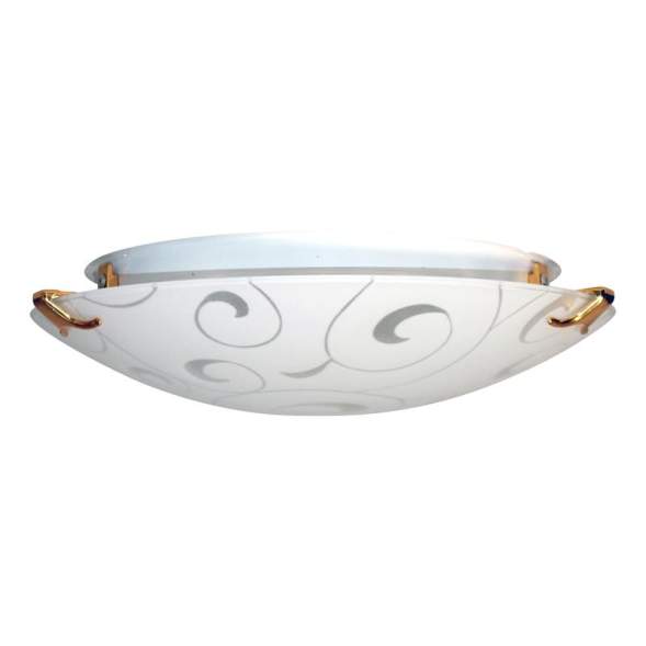 Светильник НПБ 01-2х60-139 М16 &quot;Морокко&quot; 300 60Вт E27 IP20 матов. бел./клипсы зол. (инд. упак.) Элетех 1005204323