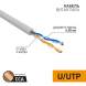 Кабель витая пара U/UTP кат.5e 2х2х24AWG solid CCA PVC сер. 305м (м) PROCONNECT 01-0022-3