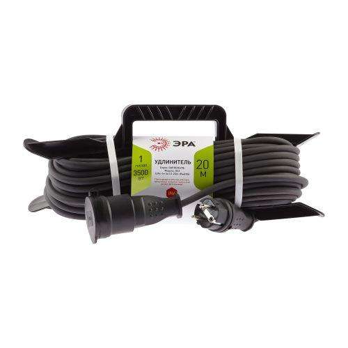 Удлинитель-шнур на рамке 1х20м с заземл. 16А IP44 UFx-1e-3х1.5-20m-IP44(KG) КГ 3х1.5 Эра Б0050868