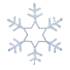 Фигура из дюралайта "Снежинка" 55смх55см 28Вт 220В IP44 бел. NEON-NIGHT 501-334