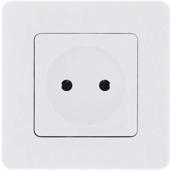 Механизм розетки 1-м СП Inspiria 16А IP20 250В 2P бел. Leg 673710