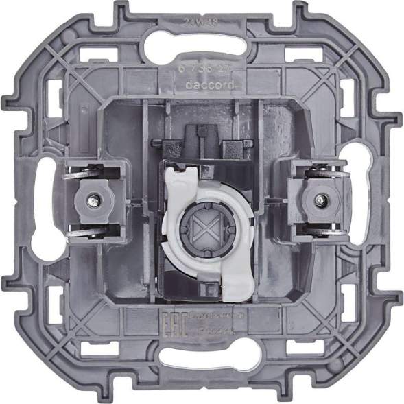 Розетка компьютерная Inspiria RJ45 кат.5E UTP алюм. Leg 673827