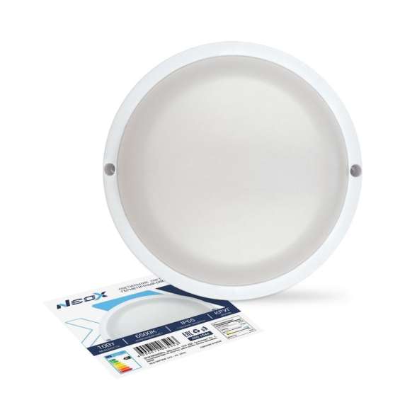 Светильник светодиодный СПП 1065-КРУГ 10Вт 6500К IP65 900лм 115мм герметичный NEOX 4690612065953