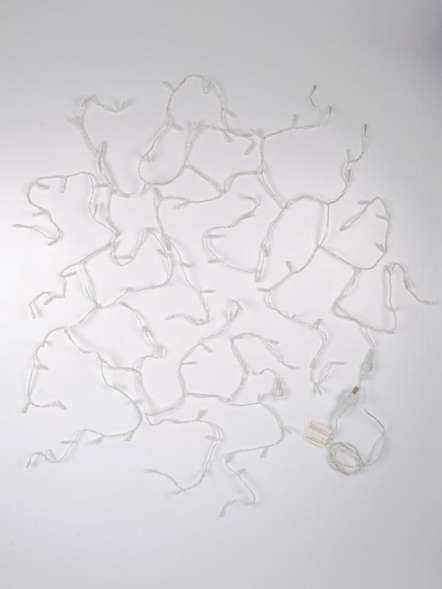 Гирлянда "Бахрома" OIC100LSE-WW-T-I4-F 100 LED WH уличная IP44 бел. SHLights 4690601035004