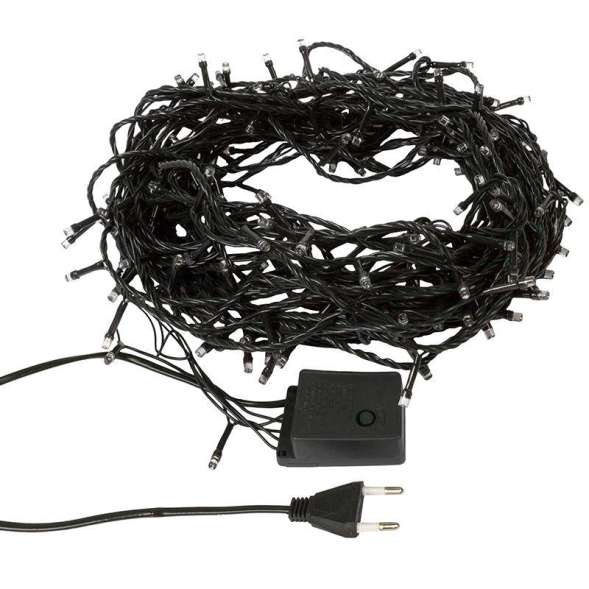 Гирлянда светодиодная универсальная 200LED бел. 20м с контроллером Neon-Night 303-106