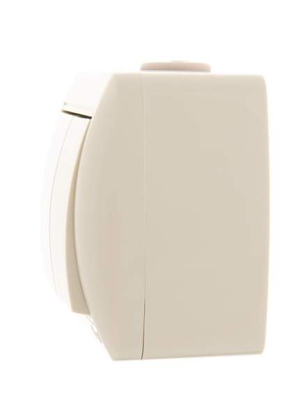 Выключатель 2-кл. ОП Ната 10А IP20 крем. LEZARD 710-0300-101