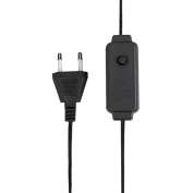 Гирлянда светодиодная "Роса" 50м 500LED бел. IP20 230В с контроллером провод зел. Neon-Night 303-285