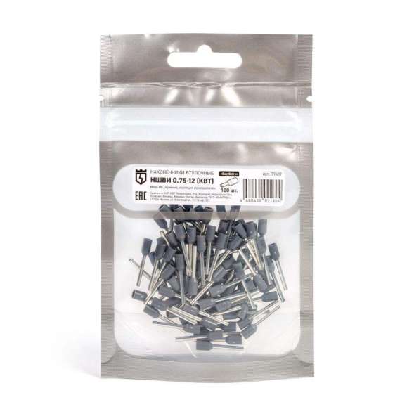 Наконечник штыревой НШВИ 0.75-12 КВТ 79437
