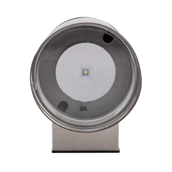 Светильник светодиодный настенный с солнечн. панелью и аккумулятором холод. бел. Lamper 602-258