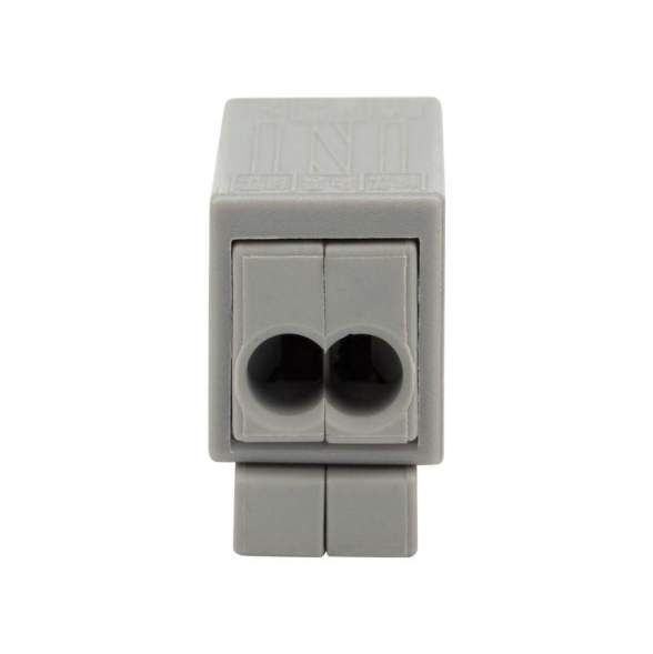 Клемма СМК 224-112 для светильника 2-проводная 1.0-2.5/0.5-2.5кв.мм бел. (уп.5шт) Rexant 07-2411-5