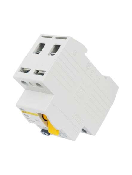 Выключатель дифференциального тока (УЗО) 2п 25А 30мА тип AC ВД1-63 IEK MDV10-2-025-030