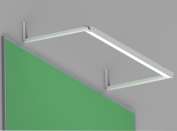 Светильник светодиодный VESTA SCHOOL-18/opal-sand-1223 18Вт 4000К IP20 2200лм с кронштейнами бел. CSVT ЦБ000018892