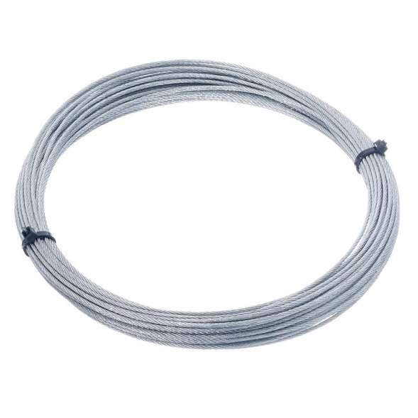 Трос стальной 4.0мм DIN 3055 цинк (уп.5м) подвес СТРОЙМЕТИЗ 4142072