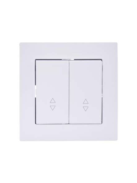 Переключатель проходной 2-кл. СП Vesna механизм бел. LEZARD 742-0288-106