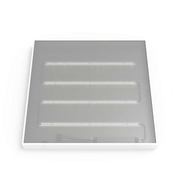 Светильник светодиодный MIR 595х595х50 35Вт 3500лм 4000К IP40 офисный встраив. накладной с рассеив. призма (аналог ЛВО) Gauss G1-A0-00070-01G03-2003540