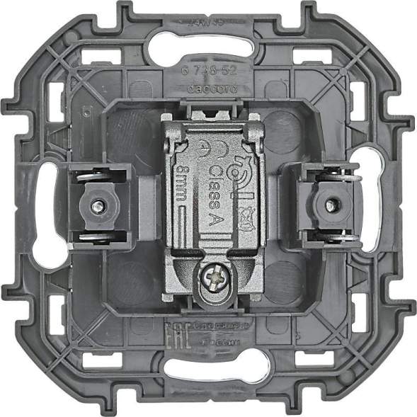 Механизм розетки TV &quot;звезда&quot; Inspiria 2дБ 0-2400мГц алюм. Leg 673852