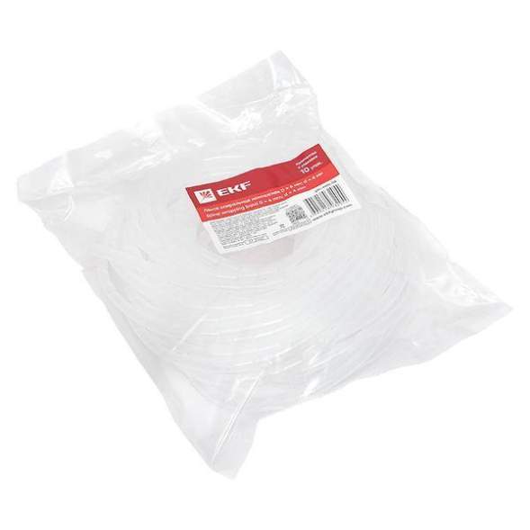 Лента спир. монтаж. SWB-06 D=6мм d4 (уп.10м) EKF plc-swb-06