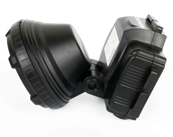 Фонарь налобный аккумуляторный LED 5362 (220В 7LED 2 режима; черн.) Ultraflash 11256