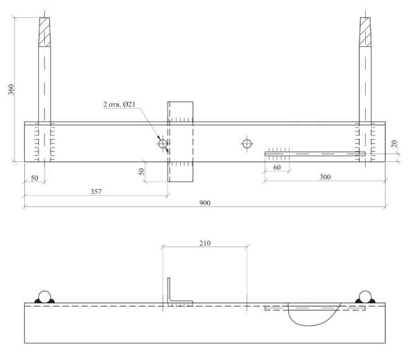 Траверса ТМ-2006 12.020 (НИЛЕД)