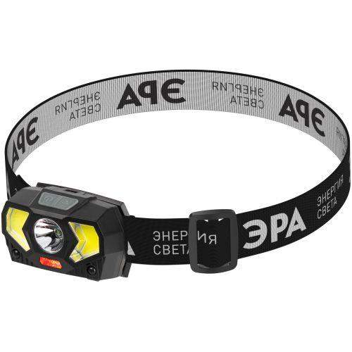 Фонарь светодиодный налобный GB-608 на батарейках 3xAAA 5Вт 7 реж. черн. Эра Б0052319