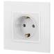 Розетка ЭРА Elegance 14-2101-01М 2P+E Schuko 16А-250В матов. бел. Эра Б0065800
