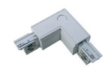 Соединитель внешний L-образ. белый VARTON V4-R4-00.0010.TRK-0001