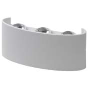 Светильник WL12 WH декор. подсветка светодиод. 6х1Вт IP54 бел. ЭРА Б0034610