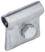 Зажим соединительный круглого проводника 6-12мм оцинк. сталь IEK ZCC80-11-1-16