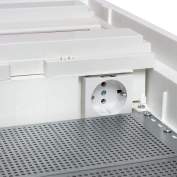 Основание комбинированного щита Nova 1 DIN-рейка + 2 монтаж. платы 3 габарит IP40 PROxima EKF nv-cbase-1+2