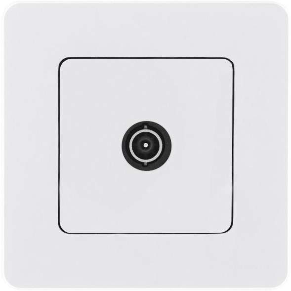 Механизм розетки проходной TV Inspiria 14дБ 5-862мГц бел. Leg 673860