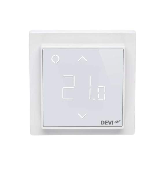Терморегулятор интеллектуальный DEVIreg Smart с Wi-Fi 16А полярно-бел. DEVI 140F1140