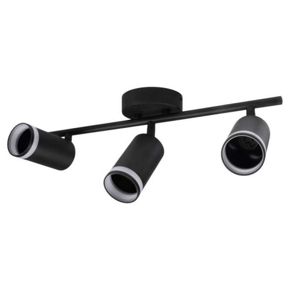 Светильник PCL-0103 3xGU10 IP20 230В BL настен./потолочн. декор. под лампу JazzWay 5066427