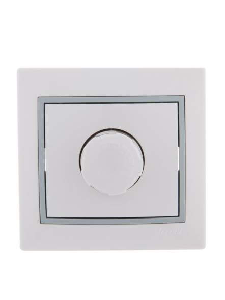 Светорегулятор СП 800Вт Мира бел/сер. LEZARD 701-0215-115