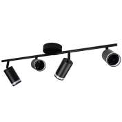 Светильник PCL-0104 4xGU10 IP20 230В BL настен./потолочн. декор. под лампу JazzWay 5066465