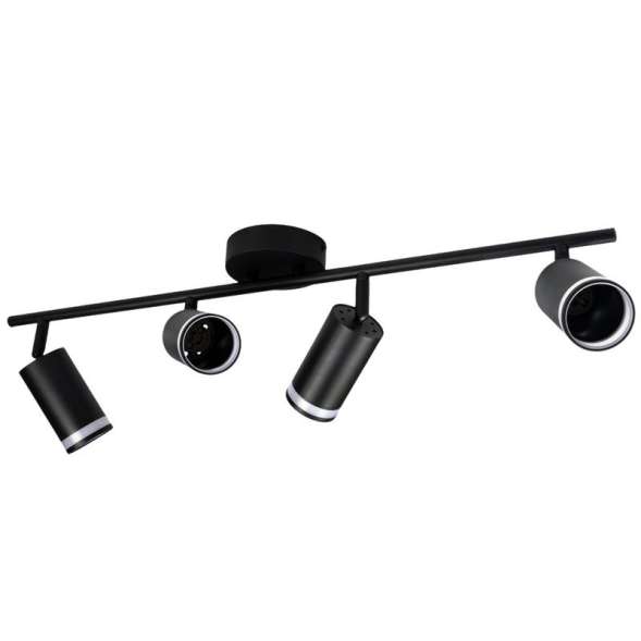 Светильник PCL-0104 4xGU10 IP20 230В BL настен./потолочн. декор. под лампу JazzWay 5066465