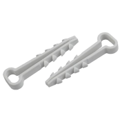 Дюбель-хомут 5-10мм для плоского кабеля NO-224-553 бел. (уп.100шт) Эра Б0066265