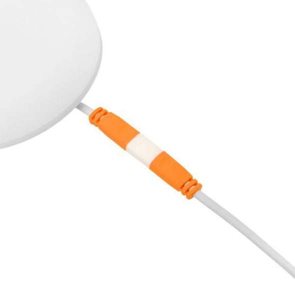 Светильник светодиодный ДВО 1109 24Вт 6500К IP20 круглый встраив. даунлайт безрамочный LUMA EKF DLL-1109-R-24-6500